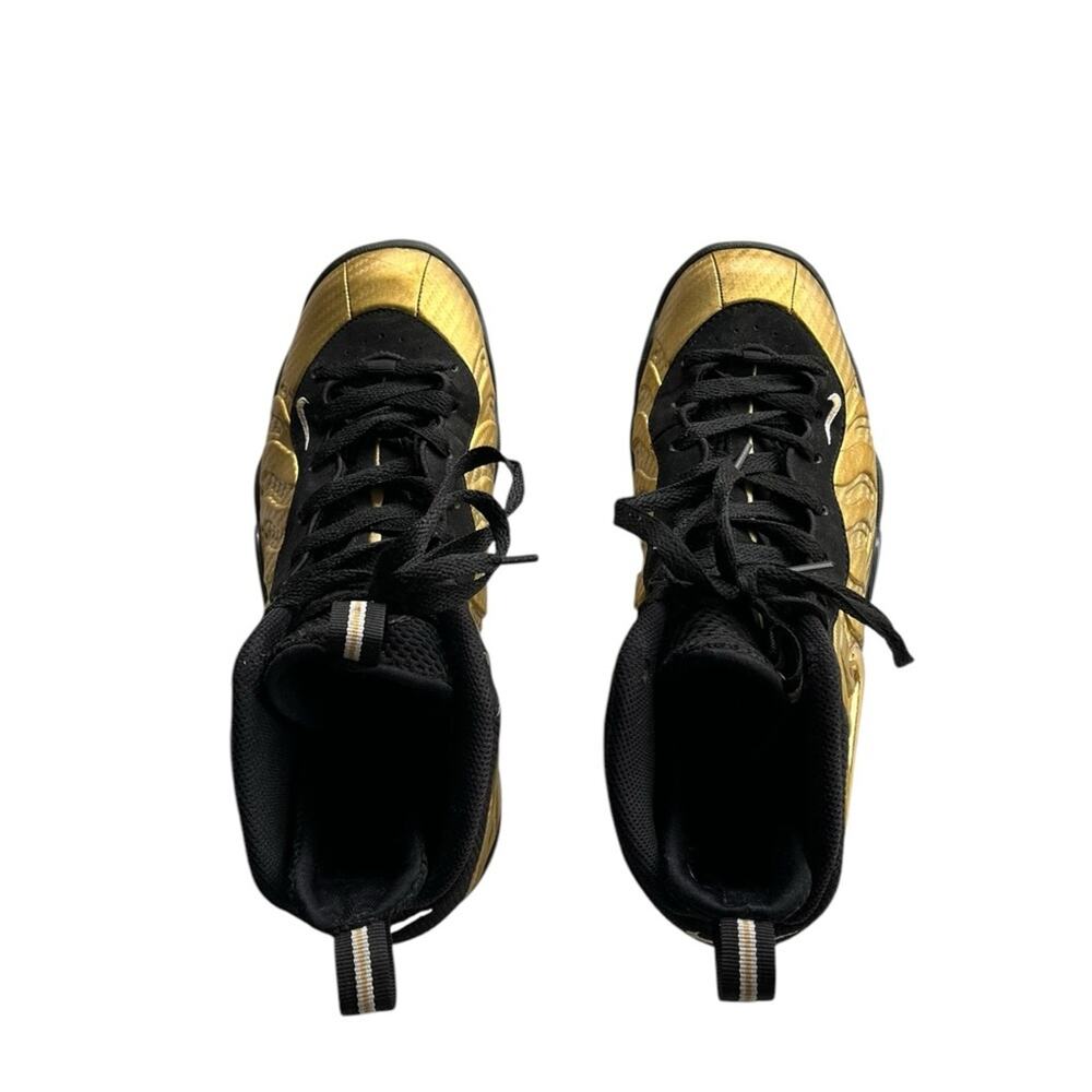 Nike Air Foamposite Pro Metallic Gold GS (RARE) Great Condition Size 6.5Y - Picture 3 of 5
